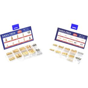 M2.5 عرافة ذكر أنثى النحاس المواجهة PCB اللوحة فاصل المواجهة المسمار الجوز مجموعة متنوعة 160 قطعة
