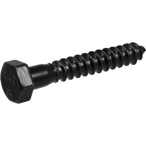 مجموعة براغي سداسية من The Hillman Group 852519 5/16 × 1-1/2" - عبوة من 6 قطع باللون الأسود in Kuwait