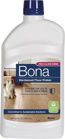 ملمع الأرضيات الصلبة من بونا، شديد اللمعان، 32 أونصة سائلة in Kuwait