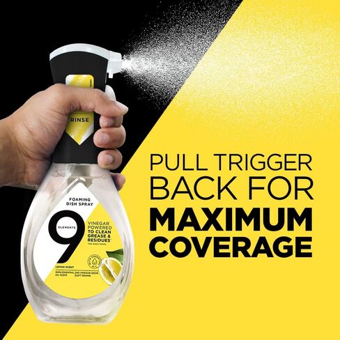 سائل منعم ومنقي للغسيل من 9 عناصر، شفاف، برائحة الليمون، 67 أونصة in Kuwait