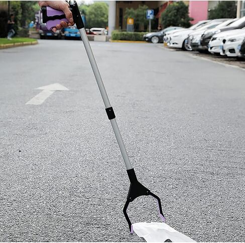 TOPZEA 3 Pack Grabber Reacher Tool for Elderly, 32" Foldable Pick Up Stick Grabber Claw Trash Garbage Picker for Garbage Reacher Grabber Pickup Tool, Litter Picker, Garden Gabber in Saudi Arabia