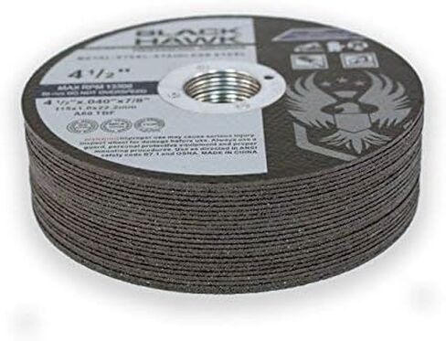 Metal and Stainless Steel Thin Cut Off Wheels for Angle Grinders, 6" x .045" x 7/8" - 25 Pack in Saudi Arabia