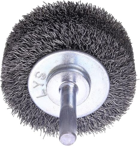 Rocaris 4 Pack 2 in Wire Wheel Brush Wire Wheel Brush for Drill Attachment | 0.0118" Carbon Steel Wire, 1/4in Shank, 20000RPM, Wire Brushes Removal Paint Rust & Corrosion in Saudi Arabia