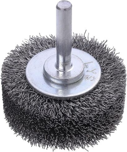 Rocaris 4 Pack 2 in Wire Wheel Brush Wire Wheel Brush for Drill Attachment | 0.0118" Carbon Steel Wire, 1/4in Shank, 20000RPM, Wire Brushes Removal Paint Rust & Corrosion in Saudi Arabia