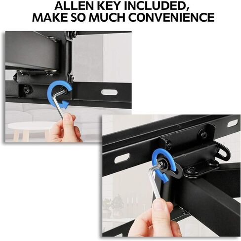 Mounting Dream Lag Bolt Kit for TV Wall Mount Comes with M8 Lag Bolt for Wood Stud, Fischer Anchors for Concrete Wall, Includes Allen Key and Bubble Level for Easy Installation MD5753 in Kuwait