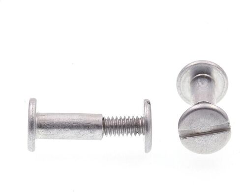 Prime-Line 9051715 Binding Posts and Screws, Truss Head, Slotted Drive, 3/16 In. X 1/2 In. (50 Pack) in Saudi Arabia