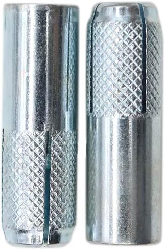 مرساة بودلون مطلية بالزنك، مقاس 3/8 بوصة - 16 خيط مرساة، قطر مرساة 1/2 بوصة، 10 عبوات in Kuwait