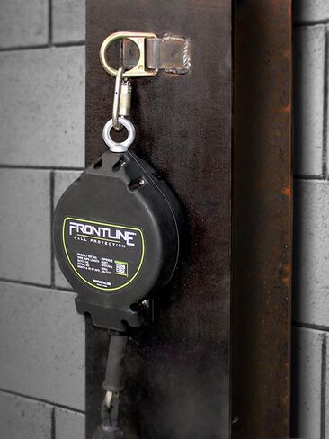 Frontline SBW01 Weld/Bolt-on Steel and Concrete Anchor | ASTM rated steel | can install and tie-off in multiple directions | Reusable Anchor | ANSI, OSHA & EN Compliant in Saudi Arabia