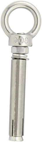 Yasorn M6 Open Cup Hook Expansion Screws Stainless Steel Ceiling Hook Bolts 5-Pack in Kuwait