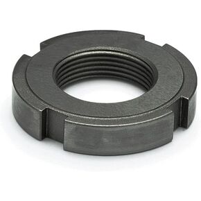 J.W. Winco 220XSNA DIN1804 Slotted Spanner Nut, Unhardened, M22 x 1.5 mm, Steel in Saudi Arabia