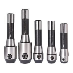 TINVHY 5-Pack R8 نهاية مطحنة مجموعة حامل سبيكة أداة 1/4 3/8 1/2 5/8 3/4 بوصة استبدال محول لآلات طحن نوع بريدجبورت in Kuwait