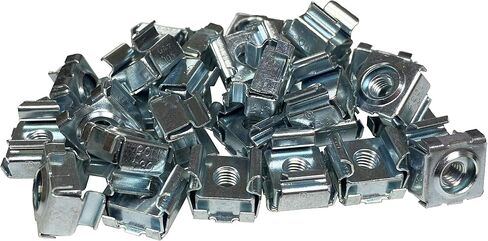 صواميل قفصية من RackGold® Zinc 10-32 تحتوي على 25 قطعة - مصنوعة في الولايات المتحدة الأمريكية in Kuwait
