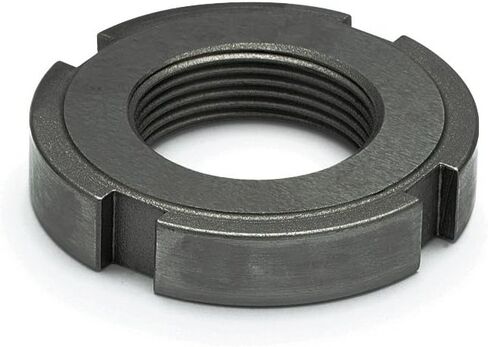 J.W. Winco 220XSNA DIN1804 Slotted Spanner Nut, Unhardened, M22 x 1.5 mm, Steel in Saudi Arabia