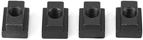4PC Set T-Slot Nut Black Oxide Finish 3/8-16 Threads Table Slot 7/16 in Saudi Arabia