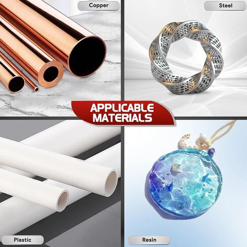 أداة إزالة الأزيز مع 10 شفرات HSS (فولاذية) إضافية في 3 أوضاع ومقبض ألومنيوم واحد - تعمل على المعدن والبلاستيك والراتنج والطابعة ثلاثية الأبعاد وأنابيب PVC والنحاس، ومزيل حواف الثقب، ومزيل الأزيز، وأداة مخرطة محمولة in Kuwait