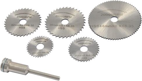 HHIP 5071-5000 مجموعة منشار تقطيع الفولاذ عالي السرعة مكونة من 6 قطع in Saudi Arabia