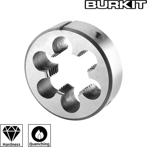 قالب خيط مستدير M22 X 1.5 متري من Burkit، قالب خيط M22 x 1.5 للآلة باليد اليمنى in Kuwait