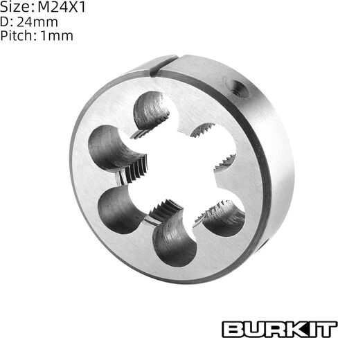 قالب خيط مستدير M22 X 1.5 متري من Burkit، قالب خيط M22 x 1.5 للآلة باليد اليمنى in Kuwait