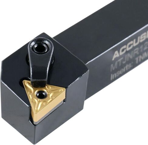 أدوات صناعية Accusize 3/4 بوصة × 5 بوصة الطول الكلي MtTJNR 12-3c حامل أدوات المخرطة مع إدراج TNMG33، اليد اليمنى، 2312-5008 in Saudi Arabia