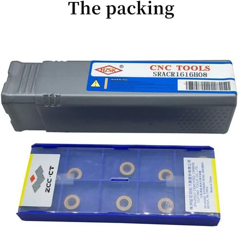 5/8in Indexable Turning Tool Holder MWLNR1616H08 with 11pcs WNMG432 WNMG080408 Carbide Turning Inserts for Stainless Steel and Steel in Kuwait