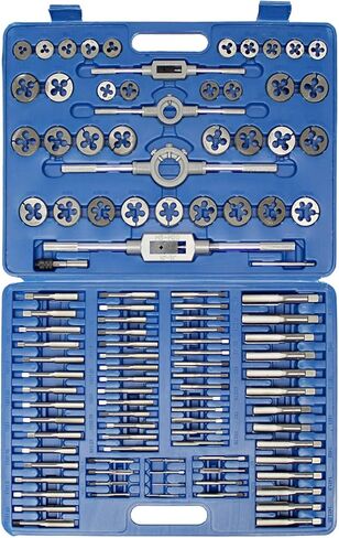 ايه بي ان مجموعة كبيرة من الحنفية والقالب، مجموعة أدوات إعادة التشكيل والصنابير المترية، مجموعة أدوات إعادة التشكيل، مجموعة من 110 قطعة، متري in Kuwait