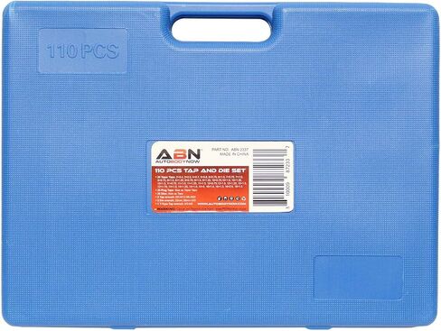 ايه بي ان مجموعة كبيرة من الحنفية والقالب، مجموعة أدوات إعادة التشكيل والصنابير المترية، مجموعة أدوات إعادة التشكيل، مجموعة من 110 قطعة، متري in Kuwait