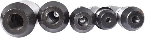 TINVHY 5-Pack R8 نهاية مطحنة مجموعة حامل سبيكة أداة 1/4 3/8 1/2 5/8 3/4 بوصة استبدال محول لآلات طحن نوع بريدجبورت in Kuwait