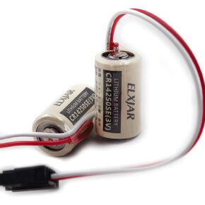 (2-Pack) 3V 600mAh Battery for Allen Bradley 1747-BA, 1769-BA, 1756-BA1 in Saudi Arabia
