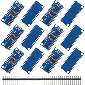 12pcs CD74HC4067 CMOS 16 Channel 16 CH Digital Analog Multiplexer Breakout Module for Arduino