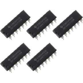 Horinktor 5pcs SN74AHCT125N 4-ch, 4.5-V to 5.5-V buffers with TTL-Compatible CMOS inputs and 3-State outputs. in Saudi Arabia