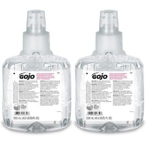 Gojo Green Certified Foam Hand Cleaner, Fragrance Free, EcoLogo Certified, 1200 mL Hand Soap Refill TFX Touch-Free Dispenser (Pack of 2) – 5665-02 in Saudi Arabia