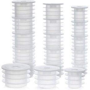 45 Pack Press In Medicine Bottle Adapter for Syringe, 3 Sized Medical Dosing Adaptor for Oral Dispensers, Liquid Medication in Saudi Arabia