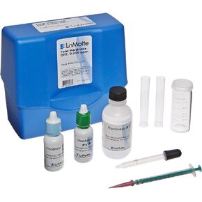LaMotte 4482-DR-LT-01 Model PHT-DR-LT Total Hardness Direct Reading Titrator Individual Test Kit, Tablet indicator, 0-200ppm CaCO3 Range, 4ppm CaCO3 Sensitivity in Saudi Arabia