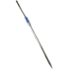 ماصة على شكل لمبة، 10 مل - الفئة ب، التسامح ±0.040 - تدرجات زرقاء - رمز اللون، أحمر - زجاج البورسليكات - Eisco Labs in Kuwait