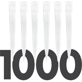 1000uL Pipette Tips, Kashi Scientific Universal Non-Filter Tips for Pipette 1000 uL, Bulk Pipette Tips with Clear Graduation, 1 mL Pipet Tips, 500 Tips/Bag - Blue in Kuwait