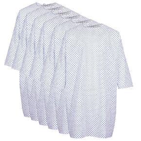 Profound Care Hospital Gown 6 Pack - Patient Gowns Fits Up to 2XL - Hospital Gowns for Women and Men - 45" Long & 62" Wide - Cotton Blend Medical Patient Gowns in Saudi Arabia
