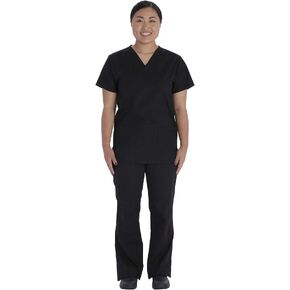 مجموعة Vital Threads للرجال والنساء الدعك برقبة على شكل حرف V وبنطلون برباط VT509C in Saudi Arabia