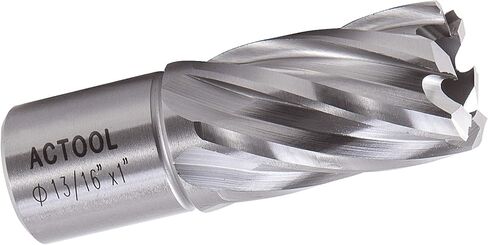 ACTOOL 13/16" Diameter × 1" Depth of Cut HSS ANNULAR Cutter with 3/4'' Weldon Shank in Saudi Arabia