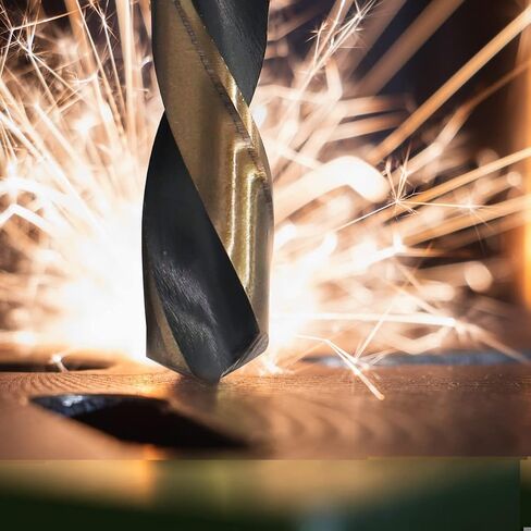 13.5mm Reduced Shank Twist Drill Bit, HSS, 10mm Shank, 3-Flats | Drilling Bits for Home Improvment DIY, Metal, Wood, Plastic in Kuwait