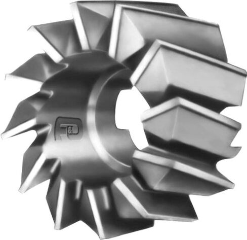 F&D Tool Company 14524-A1624R Shell End Mills for Steel, High Speed Steel, 3" Diameter, 1.75" Width of Face, 1/2" Width of Drive Slot, 9/32" Slot Depth, 1.25" Hole Size in Saudi Arabia