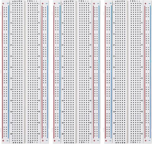 3 Set of Solderless Prototype Breadboard 830 tie Points Breadboard in Kuwait