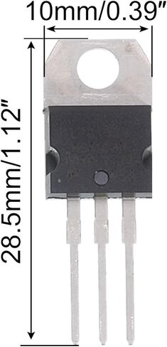 مجموعة متنوعة من ترانزستور الطاقة PATIKIL PNP NPN، 60 قطعة 6 أنواع من المكونات الإلكترونية لتطبيقات التبديل للأغراض العامة in Kuwait