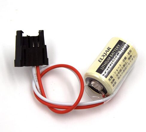 (2-Pack) 3V 600mAh Battery for Allen Bradley 1747-BA, 1769-BA, 1756-BA1 in Saudi Arabia
