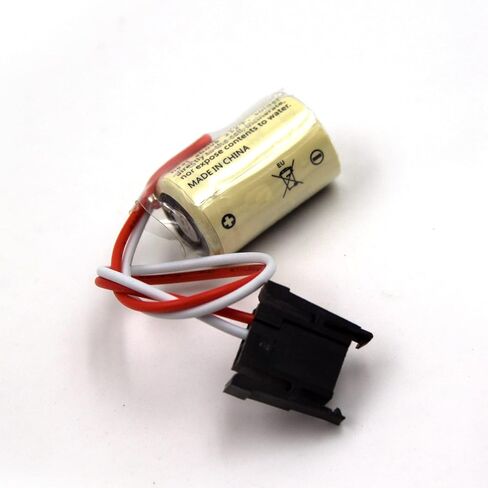 (2-Pack) 3V 600mAh Battery for Allen Bradley 1747-BA, 1769-BA, 1756-BA1 in Saudi Arabia