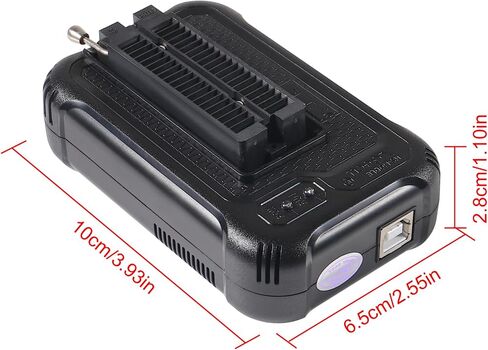 مبرمج T48 TL866-3G يدعم 31000+ ICS لـ EPROM/MCU/SPI/Nor/NAND Flash/EMMC/IC Tester/ TL866CS TL866II Plus مع 9 محولات (مضيف مبرمج T48 + 9 محول) in Kuwait