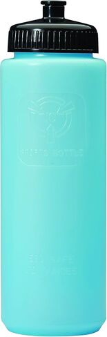 زجاجة رياضية مع فوهة شرب علوية، آمنة لإدارة الغذاء والدواء الأمريكية وESD، تبديد الكهرباء الساكنة، زجاجة زرقاء. متوسط ​​المقاومة السطحية من 10^9 إلى 10^10. سوف تبدد شحنة 5000 فولت في +/- 2 ثانية. 32 أونصة 12 عبوة in Kuwait