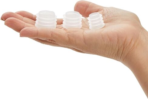 45 Pack Press In Medicine Bottle Adapter for Syringe, 3 Sized Medical Dosing Adaptor for Oral Dispensers, Liquid Medication in Saudi Arabia