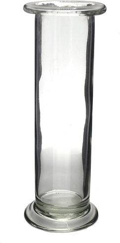 برطمان غاز، 400 مل - 7.9 بوصة × 2.24 بوصة - زجاج صودا، أسطواني - Eisco Labs in Kuwait