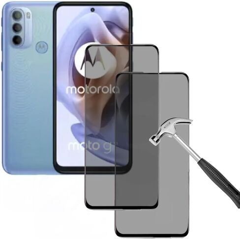 Coqecase [2pack] MICA DE CERÁMICA MATE IRROMPIBLE DE PRIVACIDAD PARA MOTOROLA MOTO G31 in Saudi Arabia