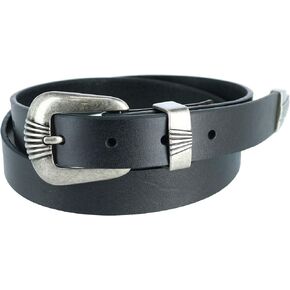 Wrangler Women's 3 Piece Belt with Veg Tanned Leather in Kuwait